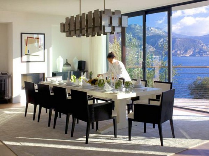 別墅設計的全景塞浦路斯海岸別墅